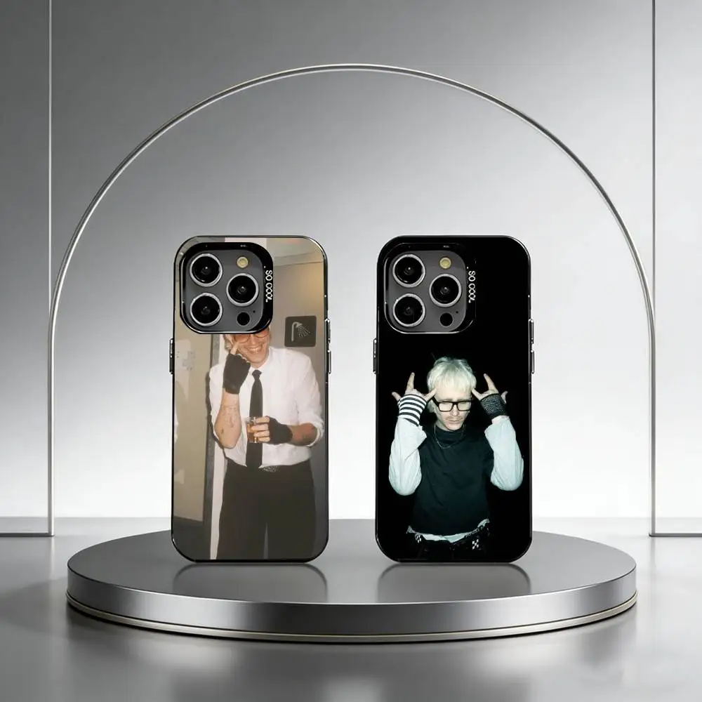 

I Love J-Joost K-Klein Phone Case For iPhone 17,16,15,14,13,12,11 Plus,Pro Max,XS,Colorful Silver Phone case Funda Cover