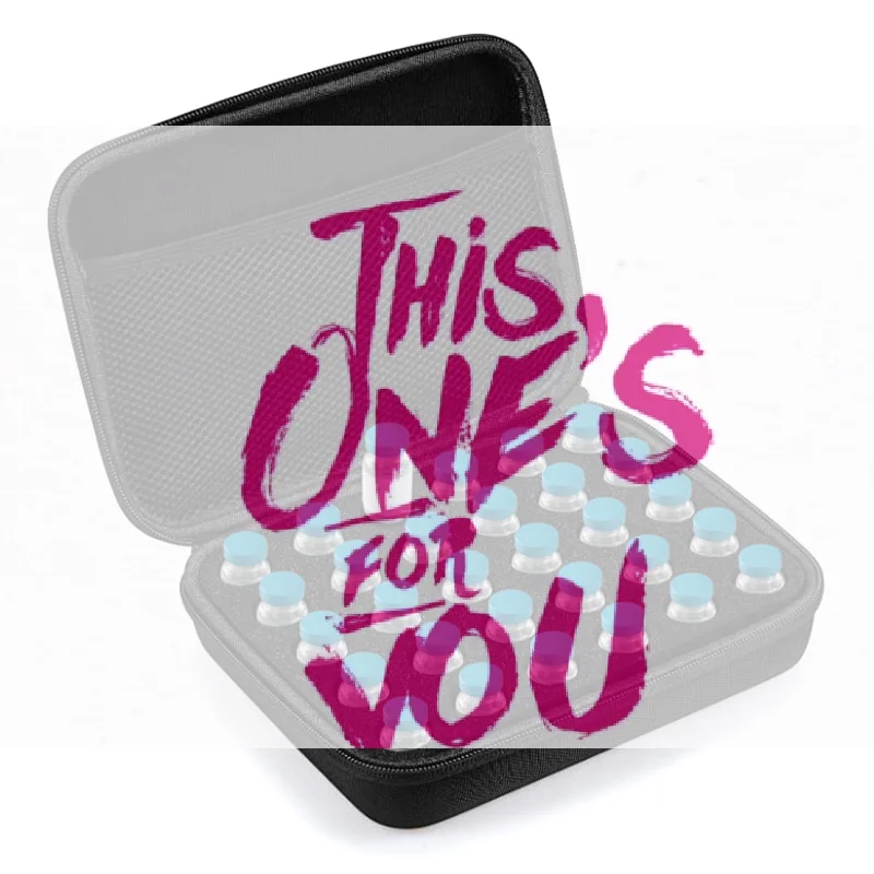 1PC Hard Battery Organizer Storage Box Empty Carrying Case 10ml Insulin Vial Storage Box With Mesh Bag For Small Injection Vials