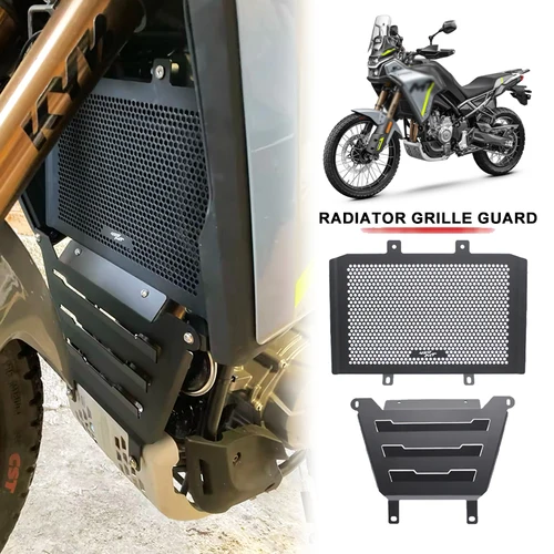 Imagen 1 del producto Nuevos accesorios para motocicleta 450mt, protector de radiador, cubierta de placa de deslizamiento de motor para CFMOTO CF 450 MT 450MT MT450 2024 2025