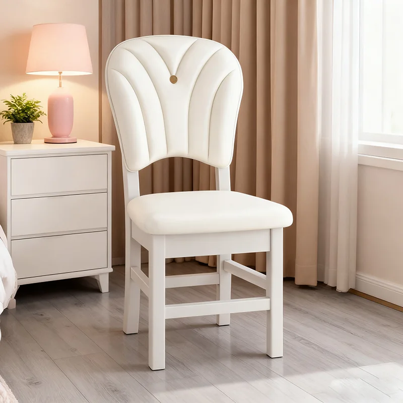 

Set Of 2 European Dining Chairs Premium Elegant Ornate Vintage Dining Chairs Upholstered Leather Chaise Restaurant Furniture