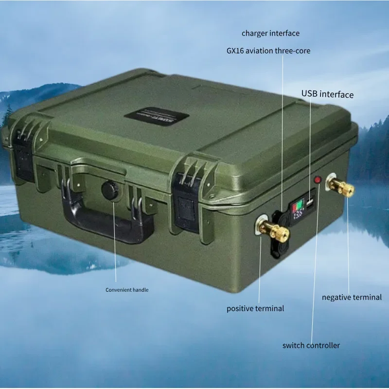 waterproof rechargeable 12V 60Ah 80Ah 120Ah 150ah 180ah 200ah Lithium ion battery for trolling motor boat propeller+10A Charger
