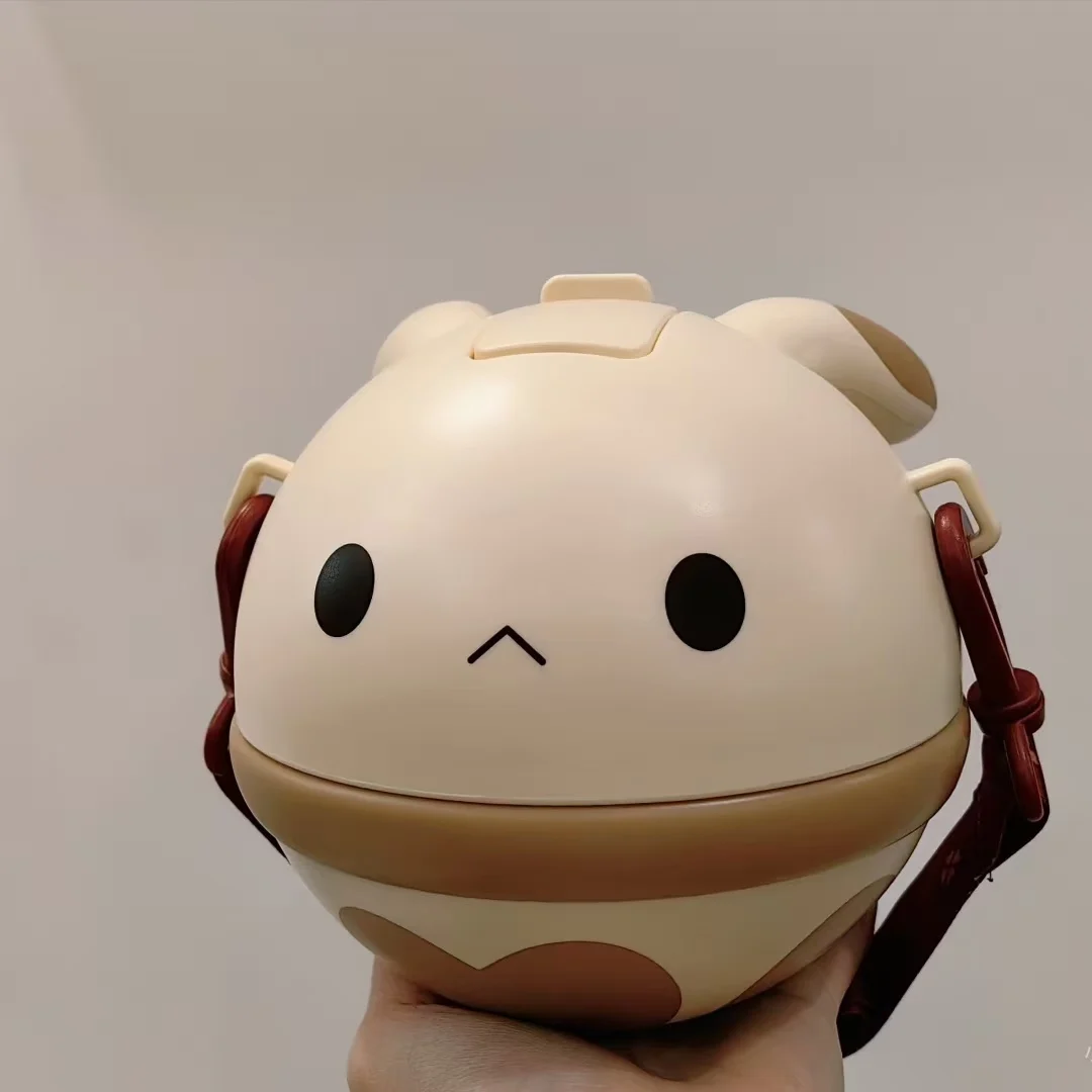 

Официальная бутылка для воды Genshin Impact с Клеей, 670 мл, с трубочкой, милая, мультяшная, портативная, для фанатов, для повседневного использования, для путешествий, большая емкость, подарок