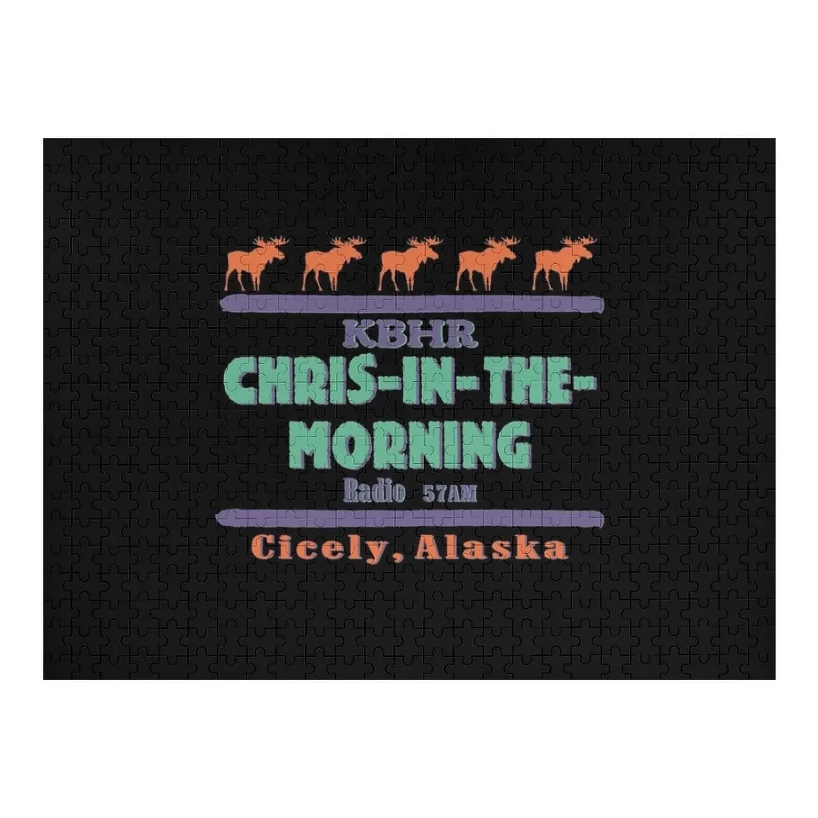 

Kbhr Radio Chris In The Morning Design Jigsaw Puzzle Custom Name Child Toy Personalized Toy Personalize Puzzle