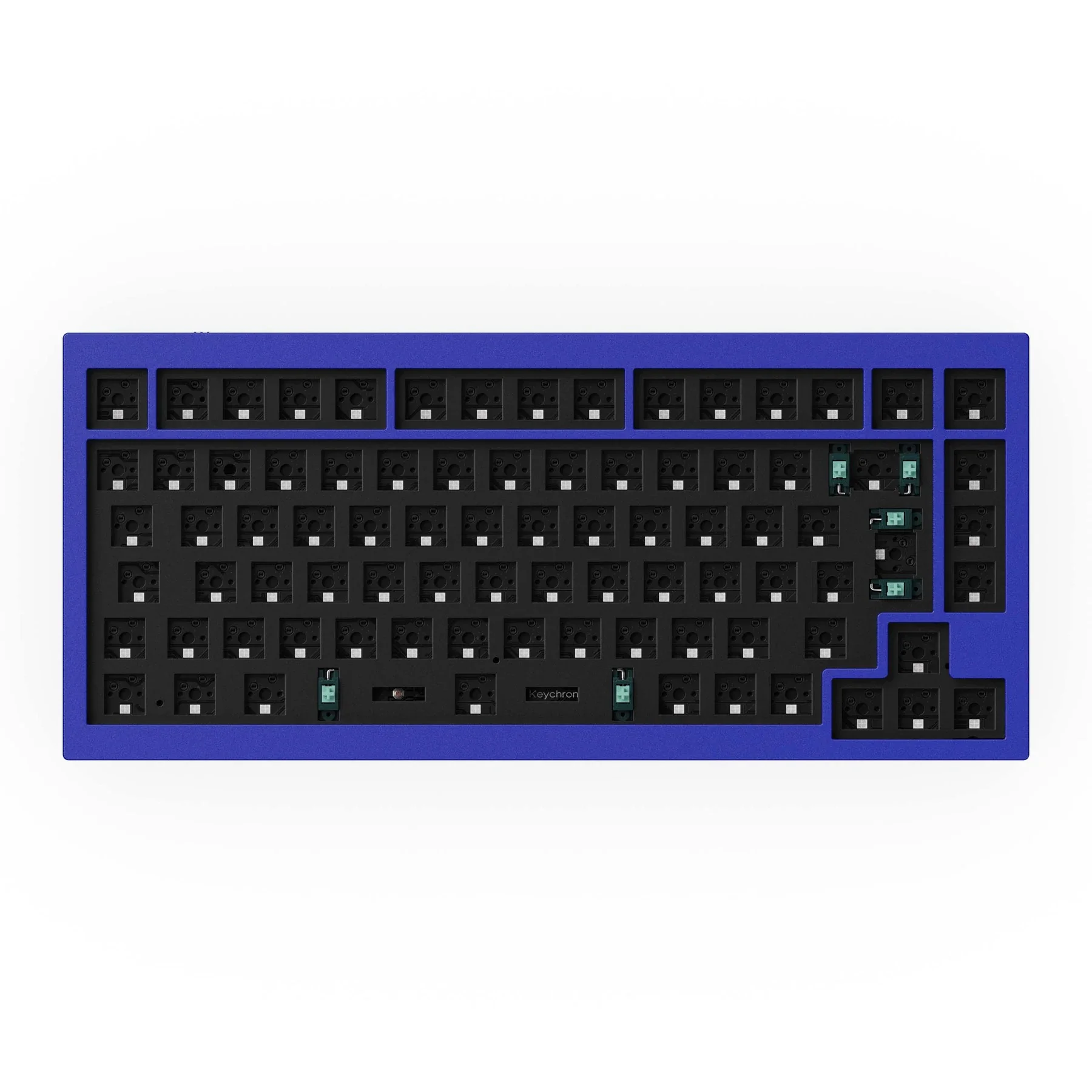 

Keychron Q1 V2 QMK Barebone ISO Custom Mechanical Keyboard 75% Layout Type-C Wired Keyboards for Mac Windows