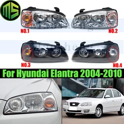 Maosheng Halogen Front Bumper Head Light Head Lamp For Hyundai Elantra 2004-2010 Headlight Headlamp Front Turn Light