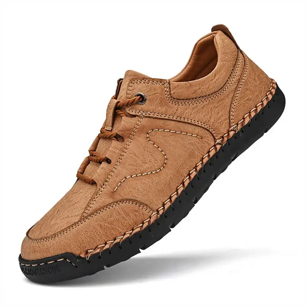 Chaussures de sport décontractées pour hommes, baskets argentées et noires, mocassins larges spéciaux, produits populaires, meilleure vente, taille 43