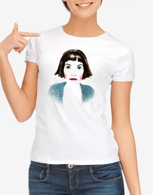 Футболка с принтом Amelie