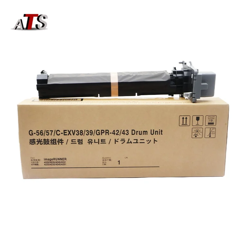 

NPG-56 57 GPR-42 43 C-EXV38 39 Drum Unit for Canon IR-ADV IR4025 IR4035 IR4045 IR4051 IR4225 IR4235 Compatible Drum Cartridge