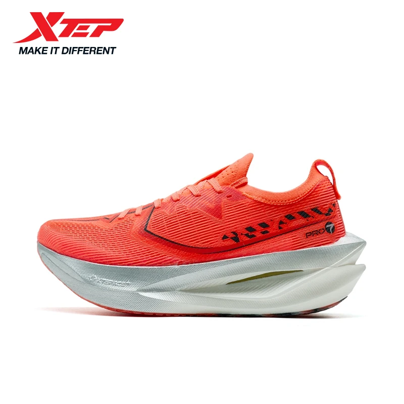 Xtep 160X 7.0 Pro احذية الجري 2025 توسيد صدمة أحذية رياضية المهنية ماراثون PB لوحة الكربون أحذية رياضية 975319110041