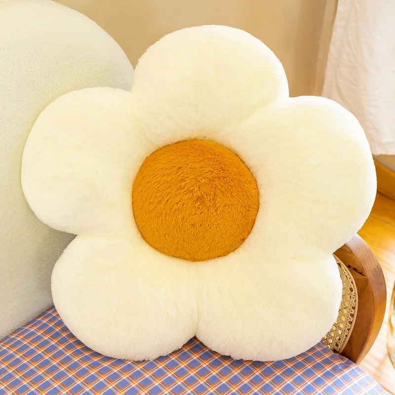 

Spring Sunflower Pillow Cute Petal Pillow Cushion Sofa Living Room Aesthetics 50cm Sofa Bed Pillows Home Decoration Modern