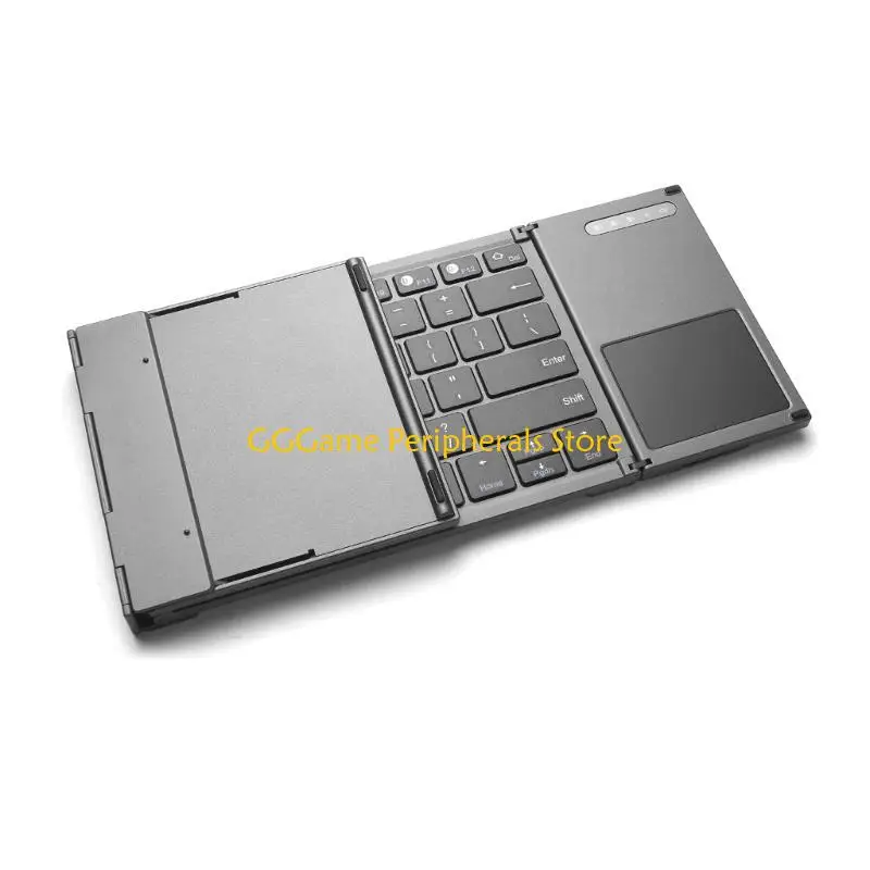 

U55B Foldable Keyboards 3Fold Thin Portable Wireless Bluetooth-compatible Keyboards