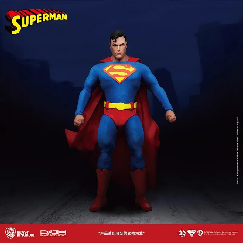 Dc Anime Figure Justice Alliance Action Figure Pvc Movable Dah-045 Dah-045sp Comic Version Of Superman Figures Boy Birthday Gift