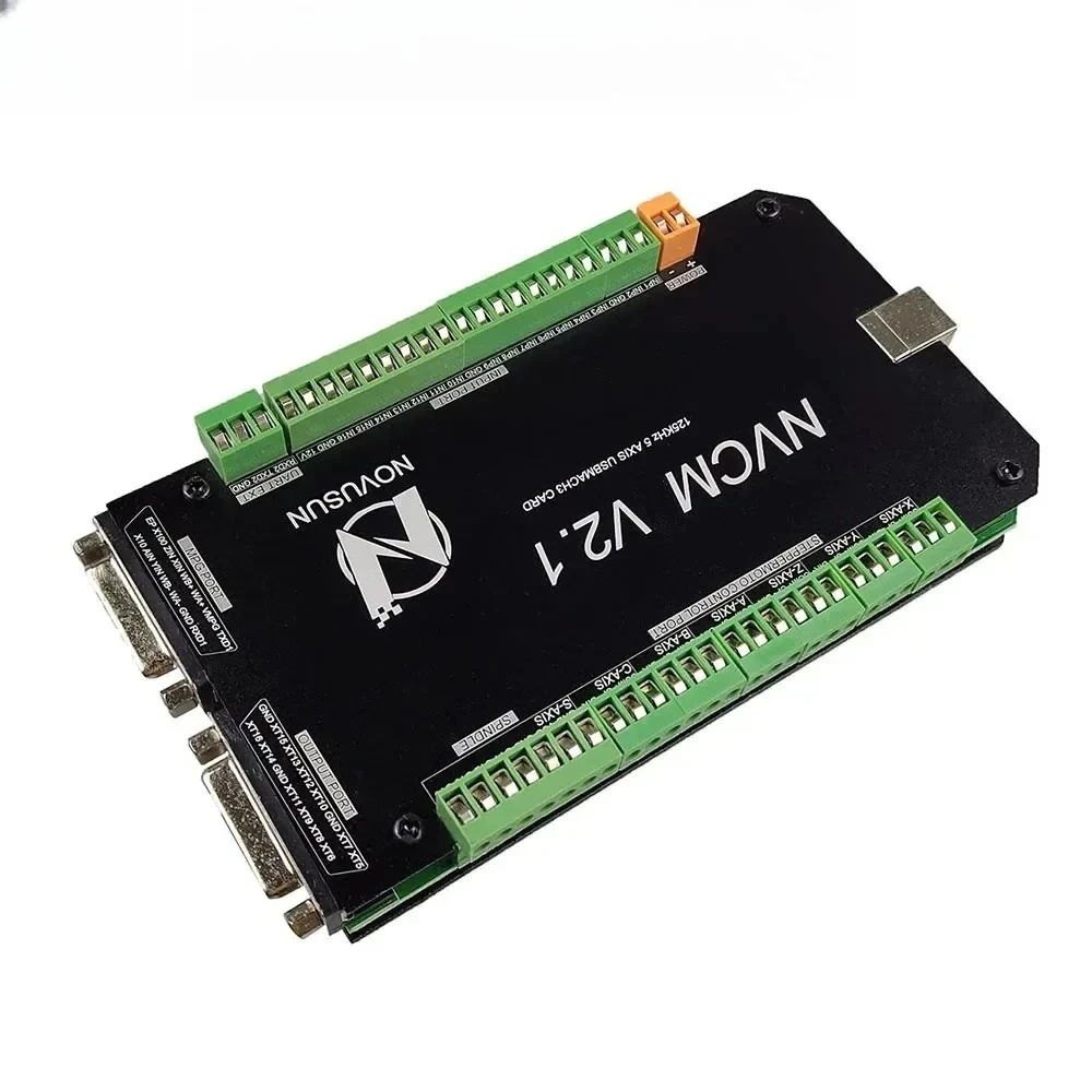 

V2.1 3/4/5/6-осевой контроллер ЧПУ MACH3-Breakout USB-интерфейсная плата карта управления движением для шагового двигателя гравировка с ЧПУ BB