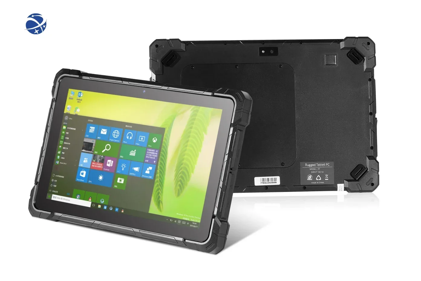 Factory Higole F7 Z8350 quad core 10inch IP67 Industrial Win10 tough hardened fanless rugged tablets