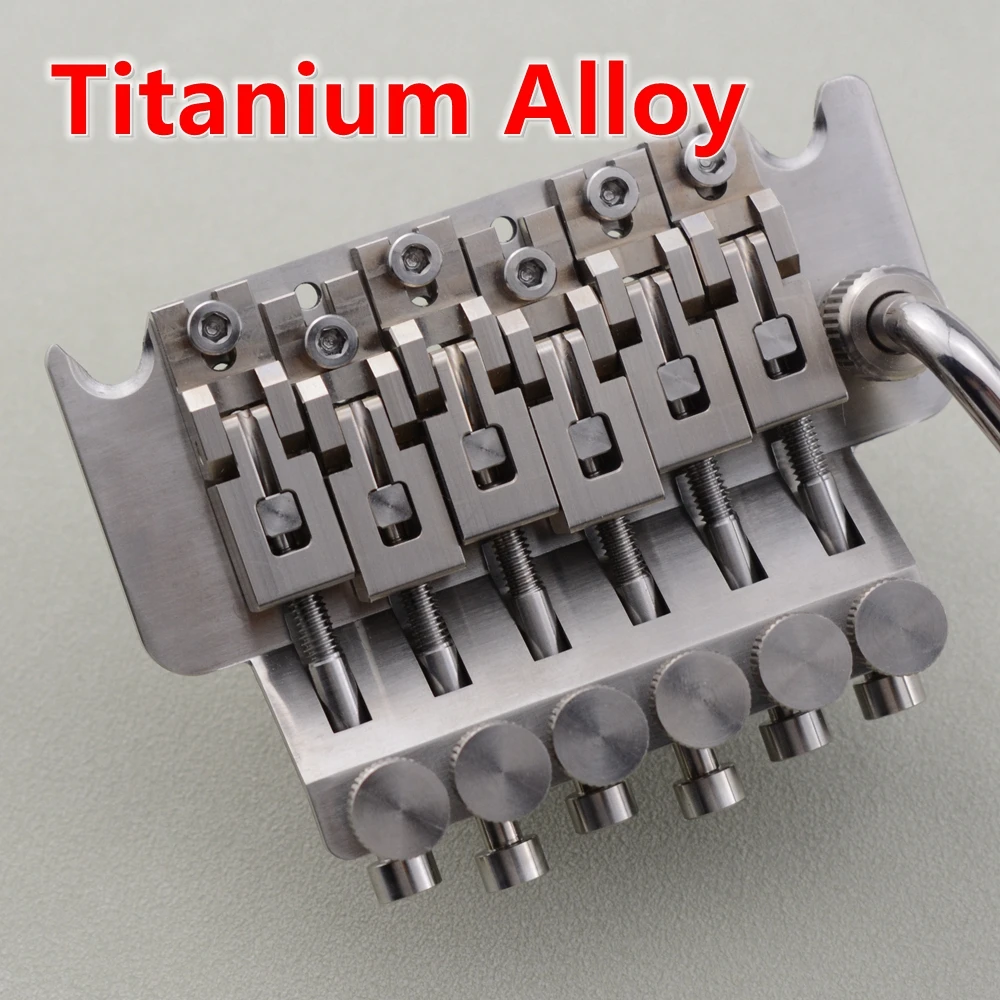 1 Set High Quality Titanium Alloy Tremolo System Bridge Guitar Bridge - Made in Japan