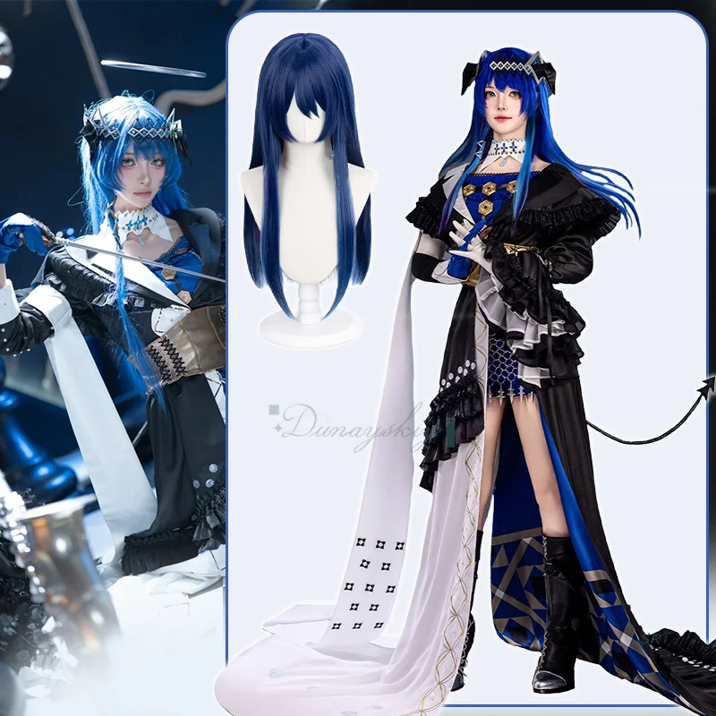 

Arknights Game Mostima Косплей Полный комплект Костюм с париком Головные уборы Хвост Аксессуары Атмосфера Синестезия Женщины Хэллоуин Вечеринка