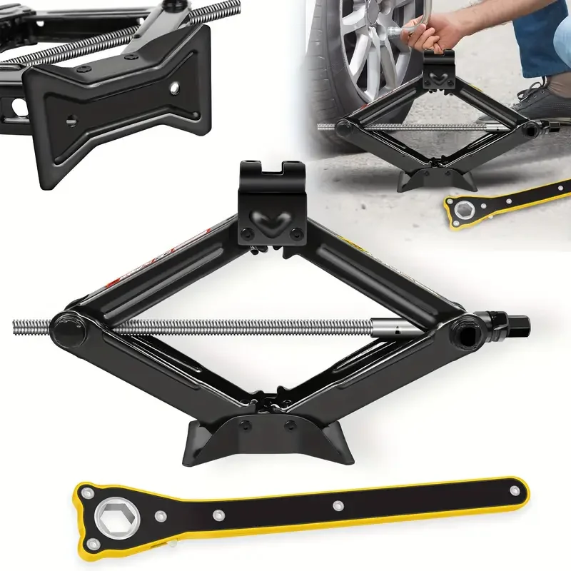 

Quick Manual 1.5 Ton Car Repair Tool Steel Manual Car Scissor Jack With 2T And 3T Lifting Capacity For Cars Weighing Up To 5T