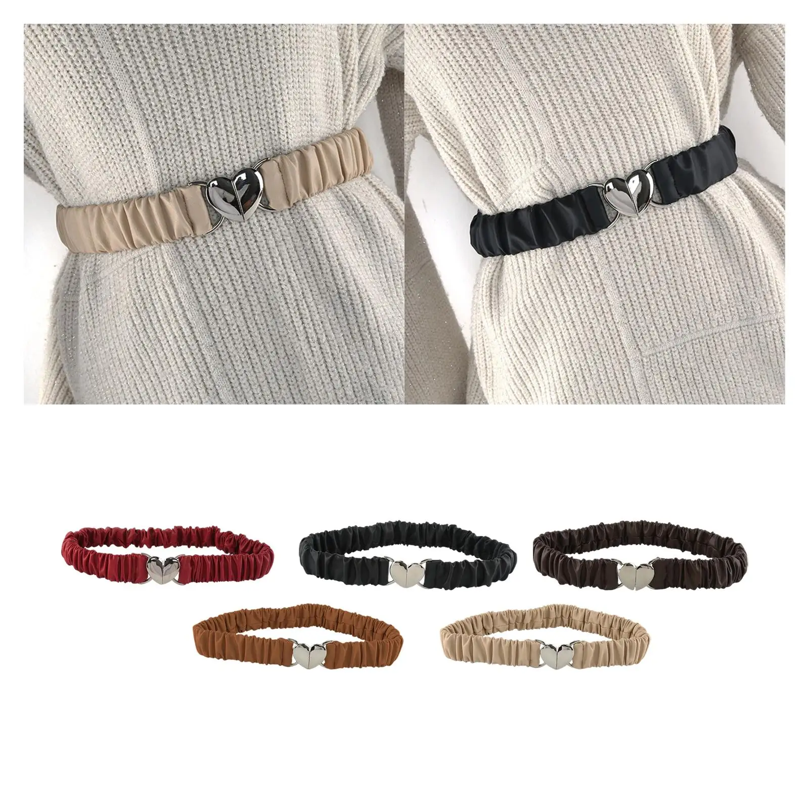 

Женский эластичный пояс, декоративный эластичный пояс для платья, куртка, рубашка, свитер