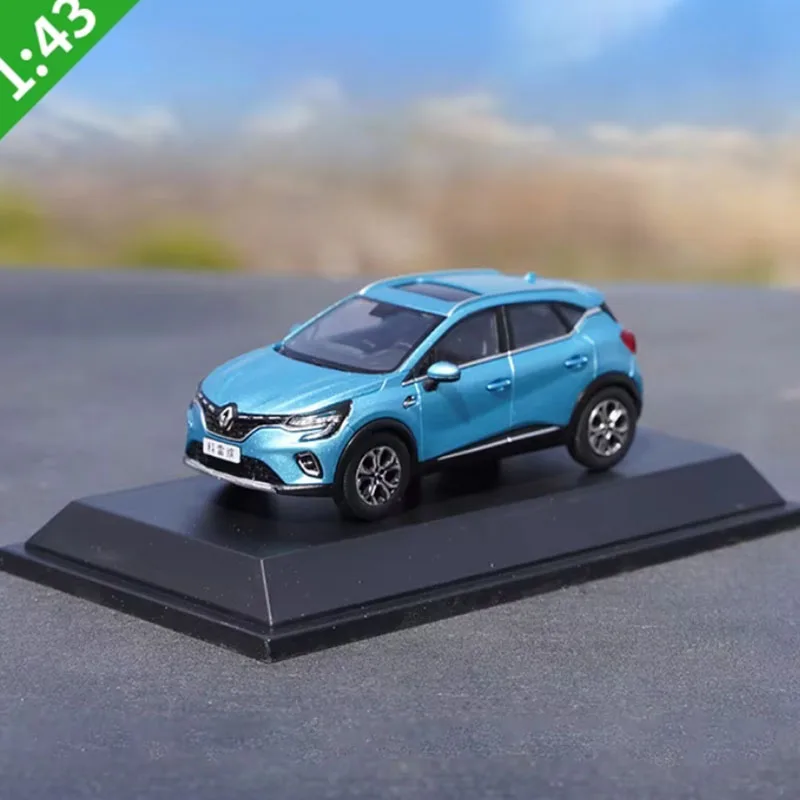 Diecast Alloy 1/43 Scale CAPTUR KOLEOS SUV Model samochodu Kolekcja statyczna Dekorowane prezenty świąteczne Zabawki