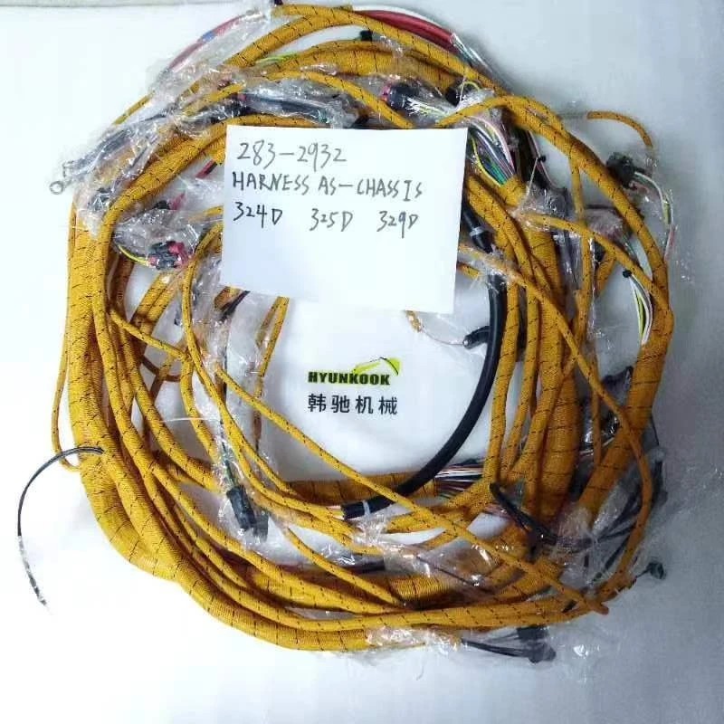 

EXCAVATOR PARTS WIRE HARNESS 2832932 283-2932 HARNESS AS-CHASSIS for CAT 324D 325D 329D