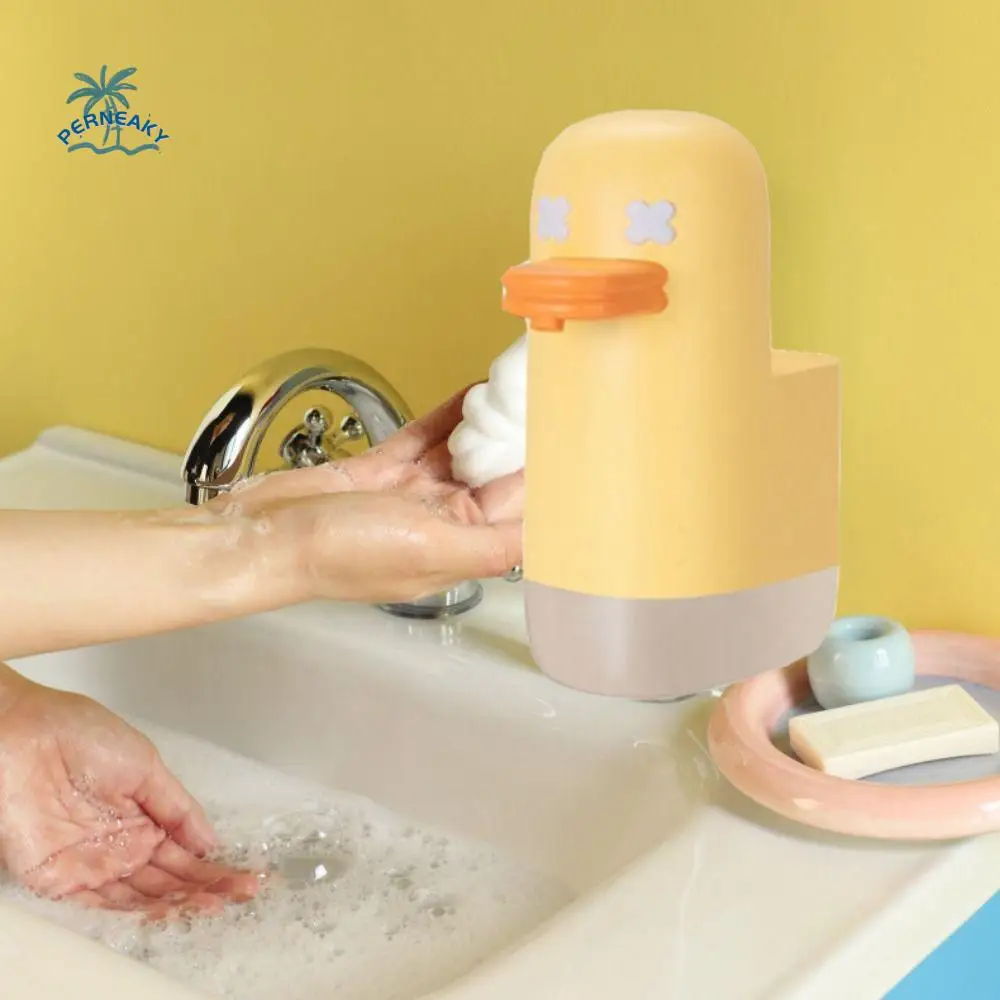 

Touchless Operation Automatic Foam Soap Dispenser Automatic Sensor Foam Dispensing Touchless Hand Wash Device LED Indicator