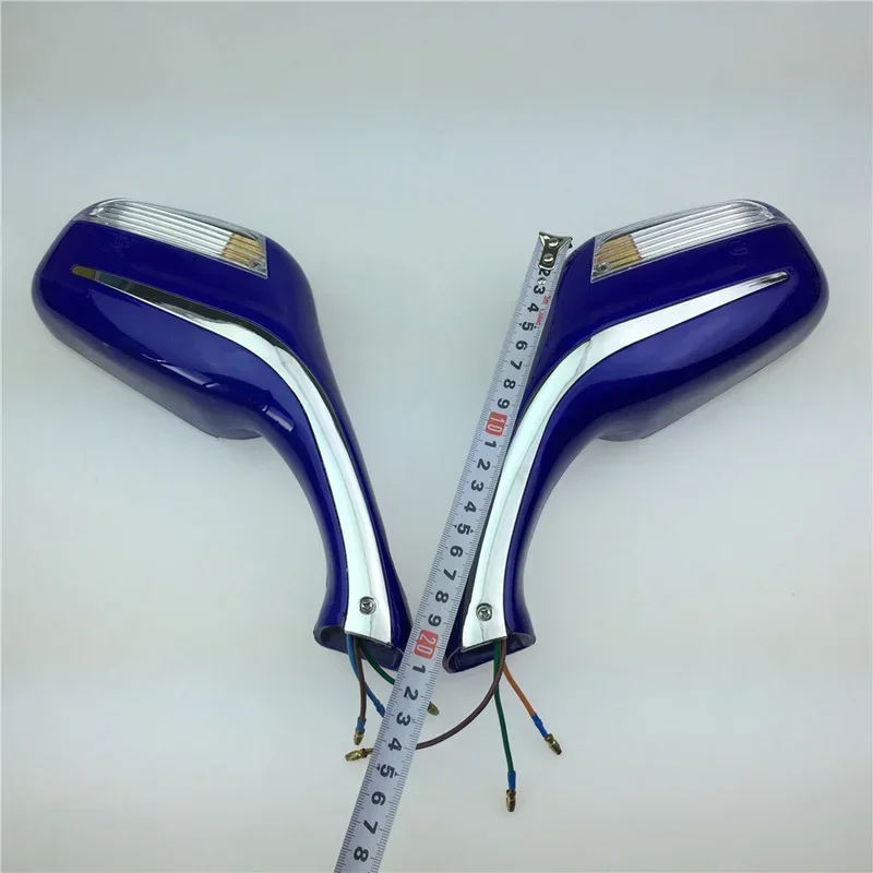 Motorcycle Rear View Mirror, Electric Vehicle Tricycle Rear View Mirror for Princess Falcon R5 R9 Scooter with Rearview 8mm