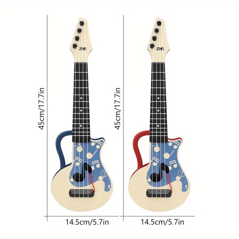 Children'S Mini Ukulele Guitar Toy Instrument 4 Strings Children'S Education Toy Music Learning Game For Boys And Girls