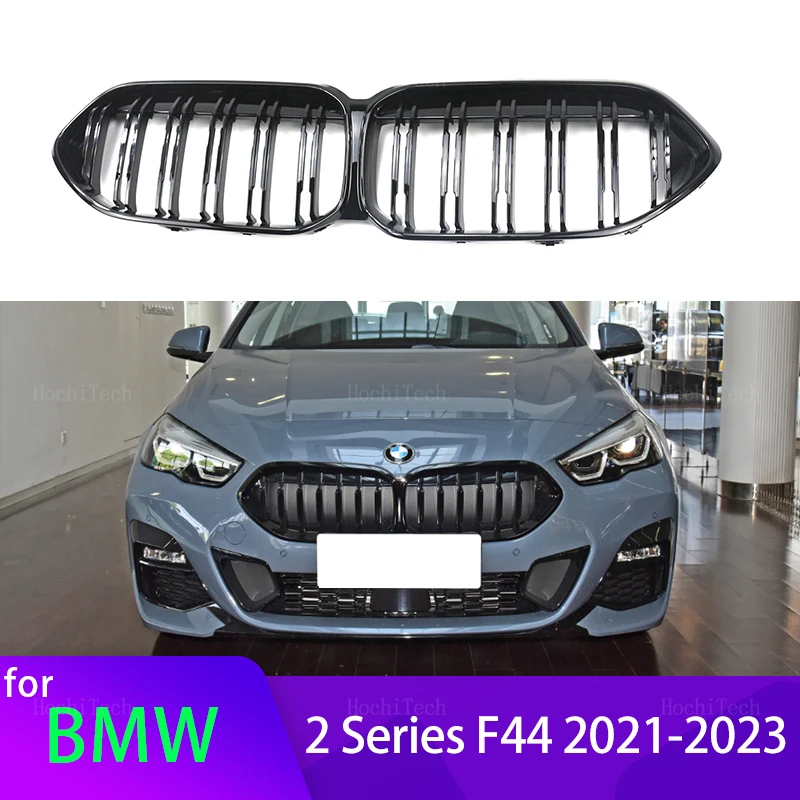 

1 Pair M Color/Gloss Black Car Front Bumper Kidney Grill Grilles for BMW 2 series Gran Coupe 4 doors F44 2021-2023 Car Styling