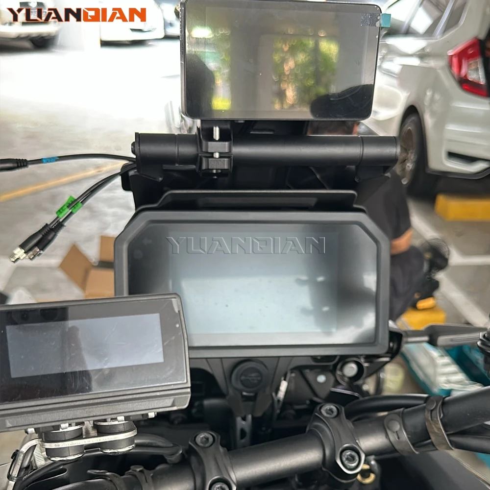 For Yamaha Tracer 9 GT+ Tracer 9/GT/GT Plus 2023 2024 2025 2026 Phone GPS Navigation Mount Bracket Bar Extension Stand Holder