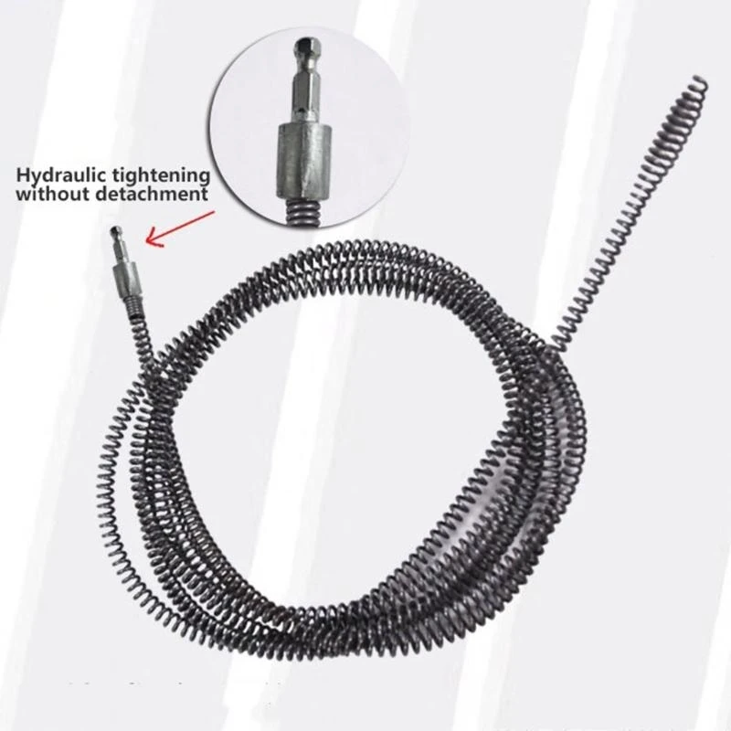 

Высокоэффективная электрическая дренажная пружина для труб, многофункциональная электрическая дренажная пружина, простая в для и