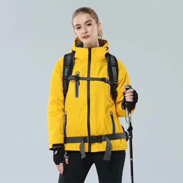 Blue Wind Jacket Women Womens And Mens Waterproof Ski Jacket Warm Winter Snow Coat Mountain Windbreaker Hooded Raincoat Jacket