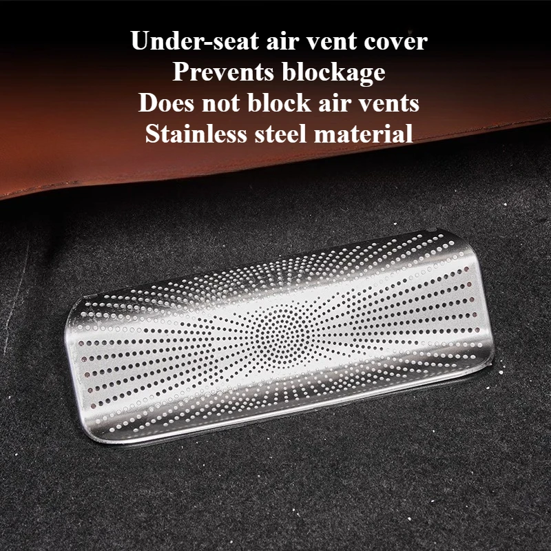 

Для BYD Tang 2021-2025 защитная крышка вентиляционного отверстия под сиденьем, предотвращающая засорение вентиляционного отверстия, автомобильные аксессуары, инструменты, защитные