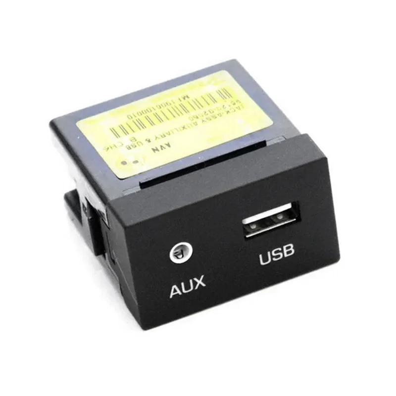 

Durable 96120G2050 AUX USB Slot Socket Connector Parts Accessories For Hyundai I30 PD Ioniq Elantra GT USB Reader AUX Adapter