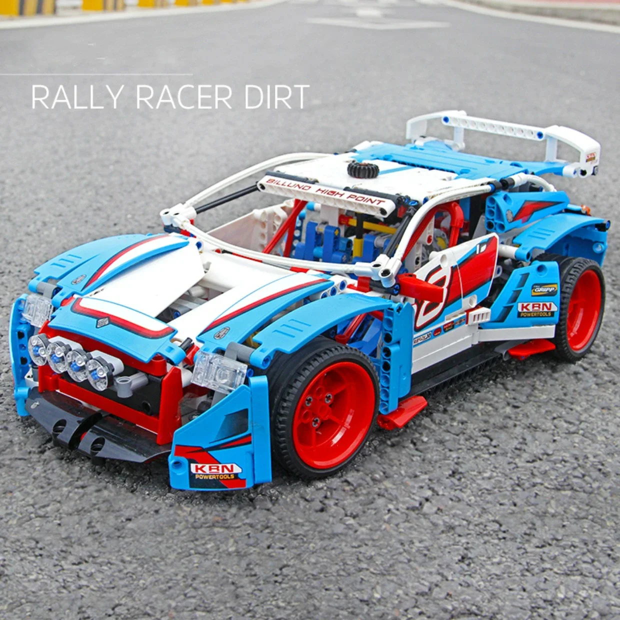 1005pcs Technical Rally Car 1:10 Model Building Blocks Sets Educational DIY Bricks Toys Fit 42077