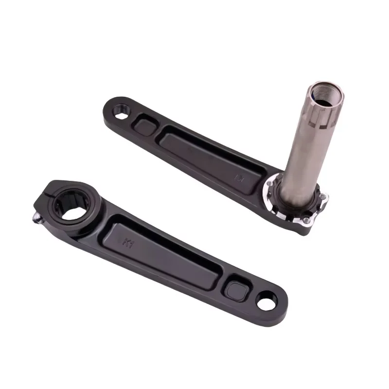 GUSTAVO خفيفة للأطفال قابلة للطي دراجة كرانسيت سبائك الألومنيوم دراجة جوفاء التكنولوجيا كرنك 135/140/152 مللي متر #3