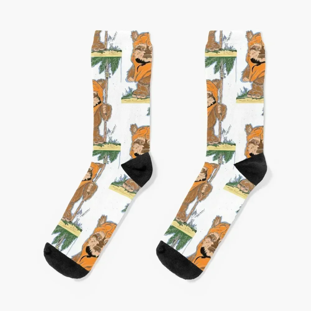 Ewok Socks Snow Com… - image