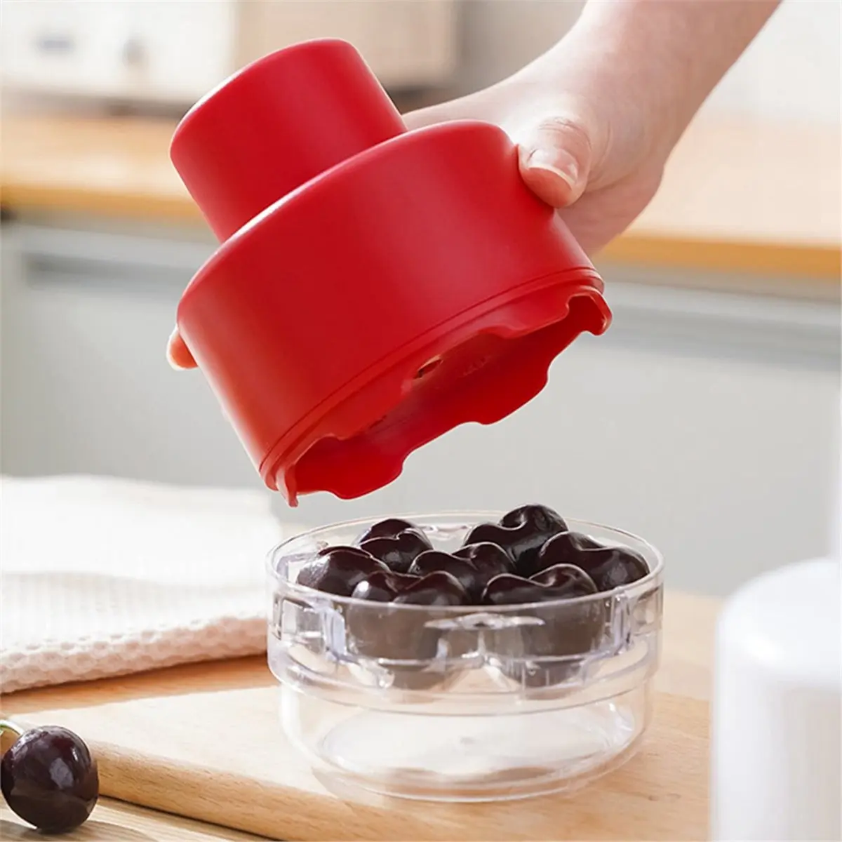 Cherry Pitter Olive SeedSqueeze Tool StonerRemover Corer Pitter Stone SeedRemover Cherry Olive Pits Tools Fruit Corer