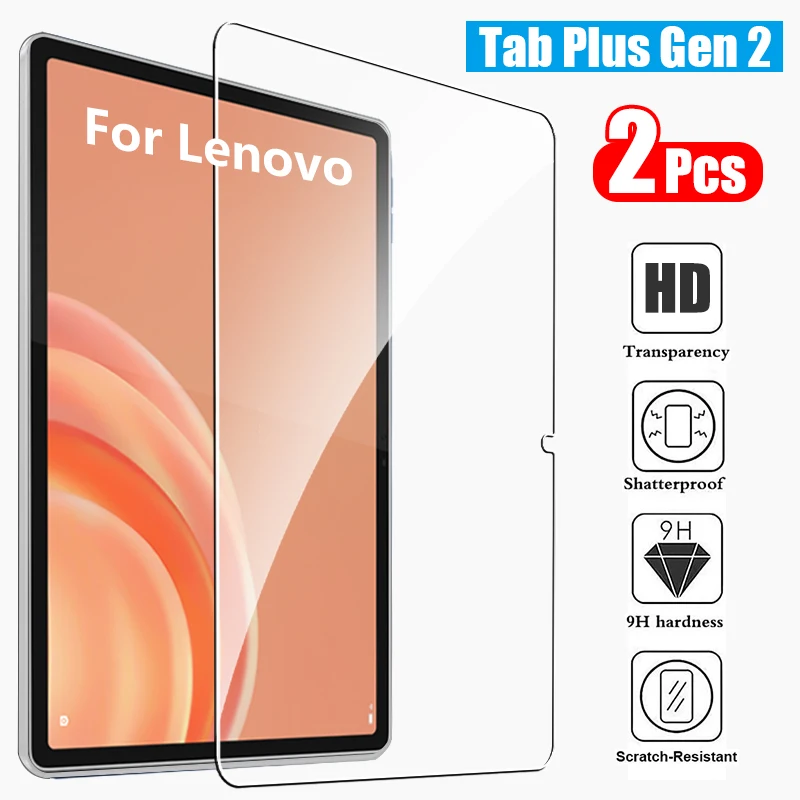 Für Lenovo Tab Plus Gen 2 gehärteter Glas-Displayschutz auf Lenovo Tab Plus Gen 2 2026 9H Film