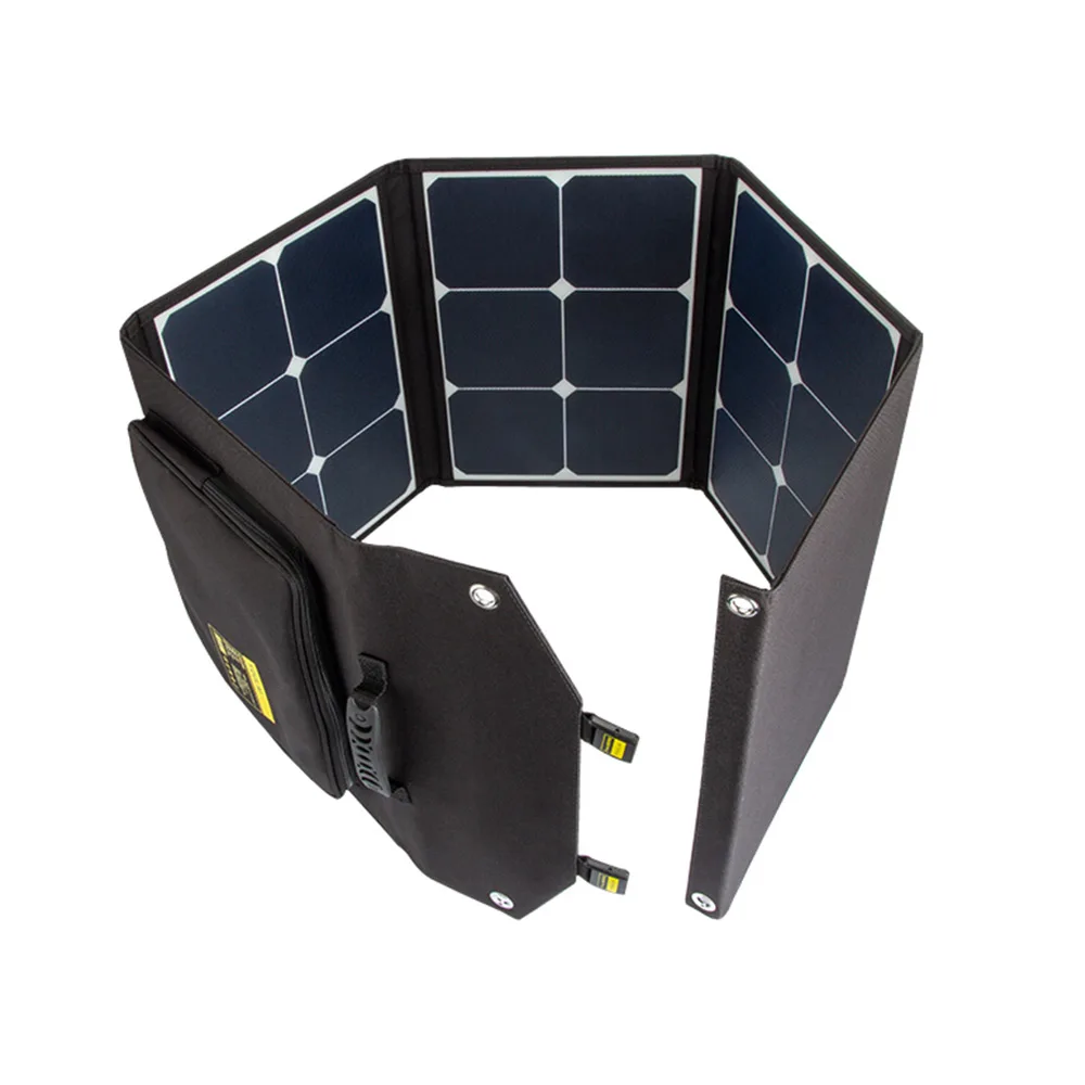 Portable Foldable Solar Charger 100W Solar Folding Photovoltaic Panel 175*42*30cm