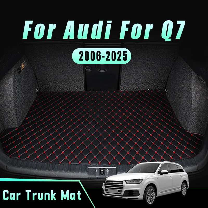 

Коврик в багажник автомобиля для Audi Q7 2025 2024 2023 2022 2021 2020 2019 2018 2017 2016 2015 2014 2013 2012 2011 2010 2006-2009 аксессуары