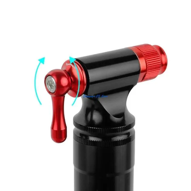 

Y51D CO2 Bicycle-Inflator Quick & Easy Pump-Inflator Fits Presta and Schrader