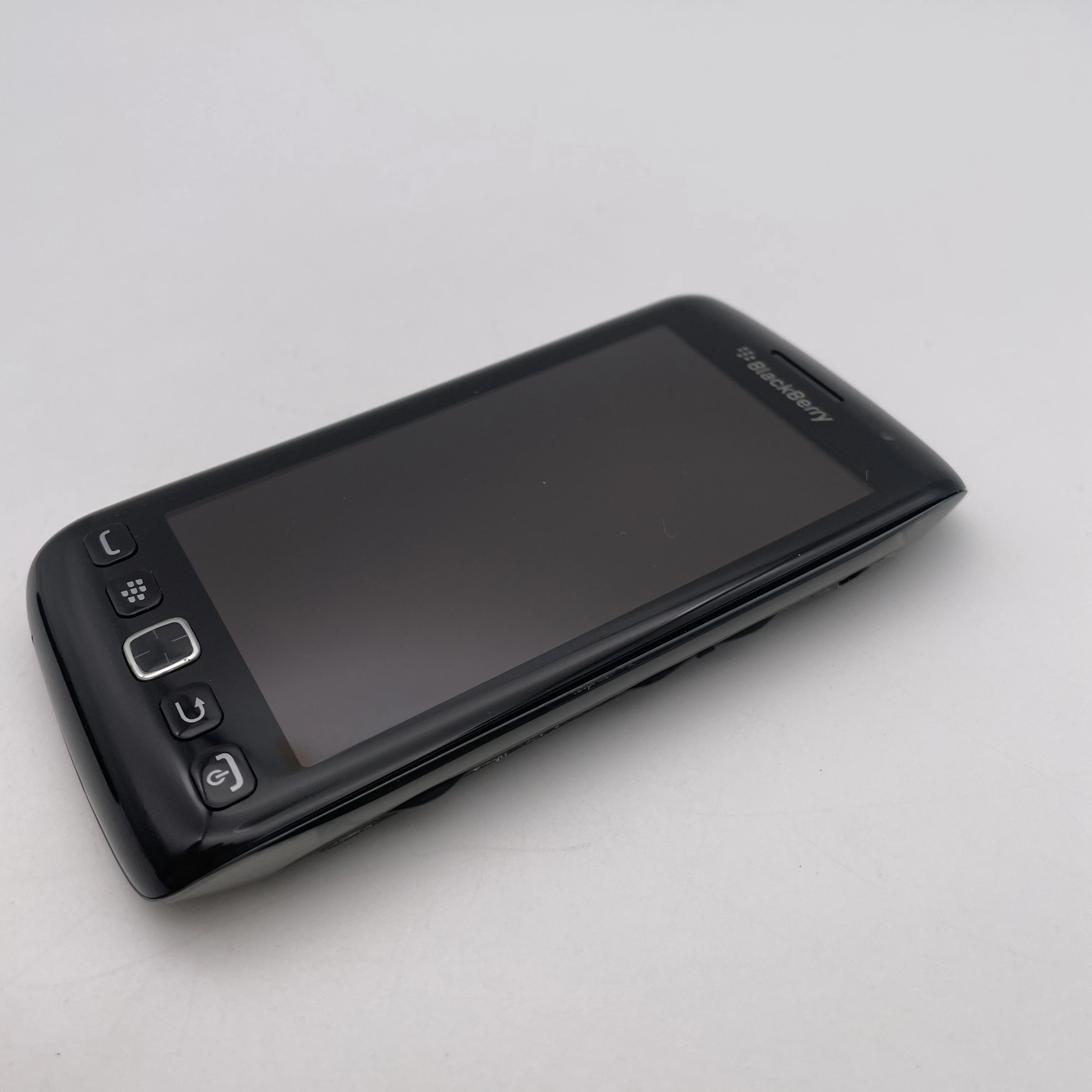 الأصلي المستخدمة بلاك بيري الشعلة 9860 هاتف محمول غير مقفول 3.7 "5MP 768MB RAM الهواتف الذكية حالة جيدة