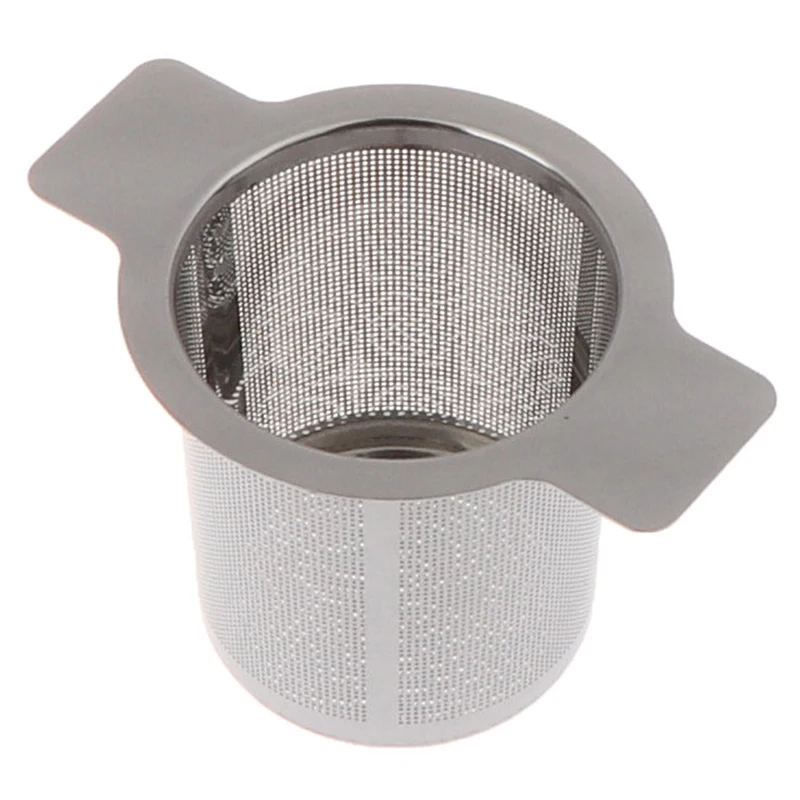 10cm*7.5cm 1Pc Stainless Steel Mesh Tea Infuser Metal Cup Strainer Loose Tea Leaf Filter Sieve