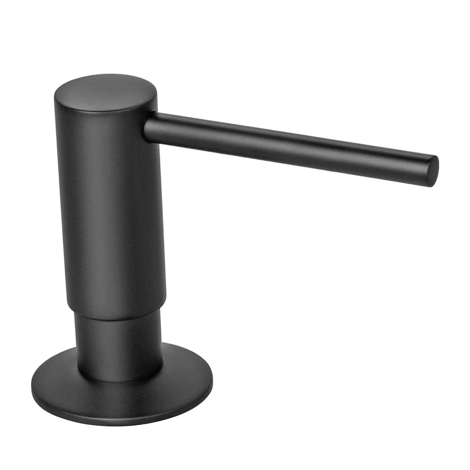 

Диспенсеры для жидкого мыла черного цвета с латунной помпой и встроенной бутылкой из ПЭ объемом 500 мл для кухонных принадлежностей