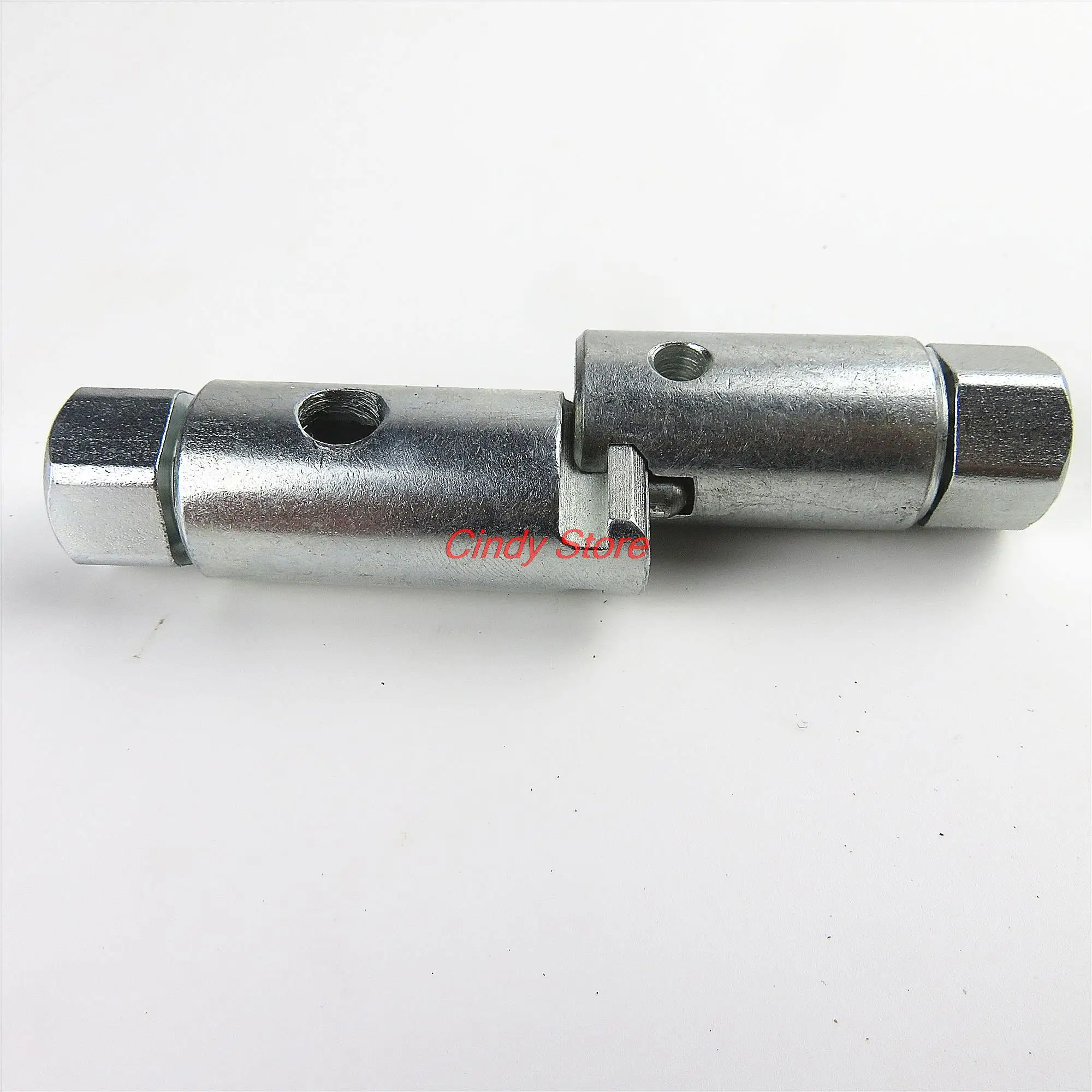 1Pair Dia 22mm Pipe Drill Dredger Cleaning Clogs Sewer Drain Dredge Tool Male And Female Head Connector For Dia 8mm Steel Rod