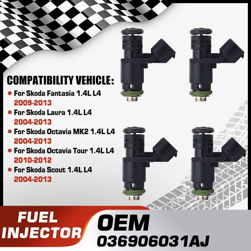 

Car Fuel Injectors Nozzle For Skoda Fantasia Skoda Laura Skoda Octavia Skoda Octavia Tour Skoda Scout 036906031AJ A2C59506217