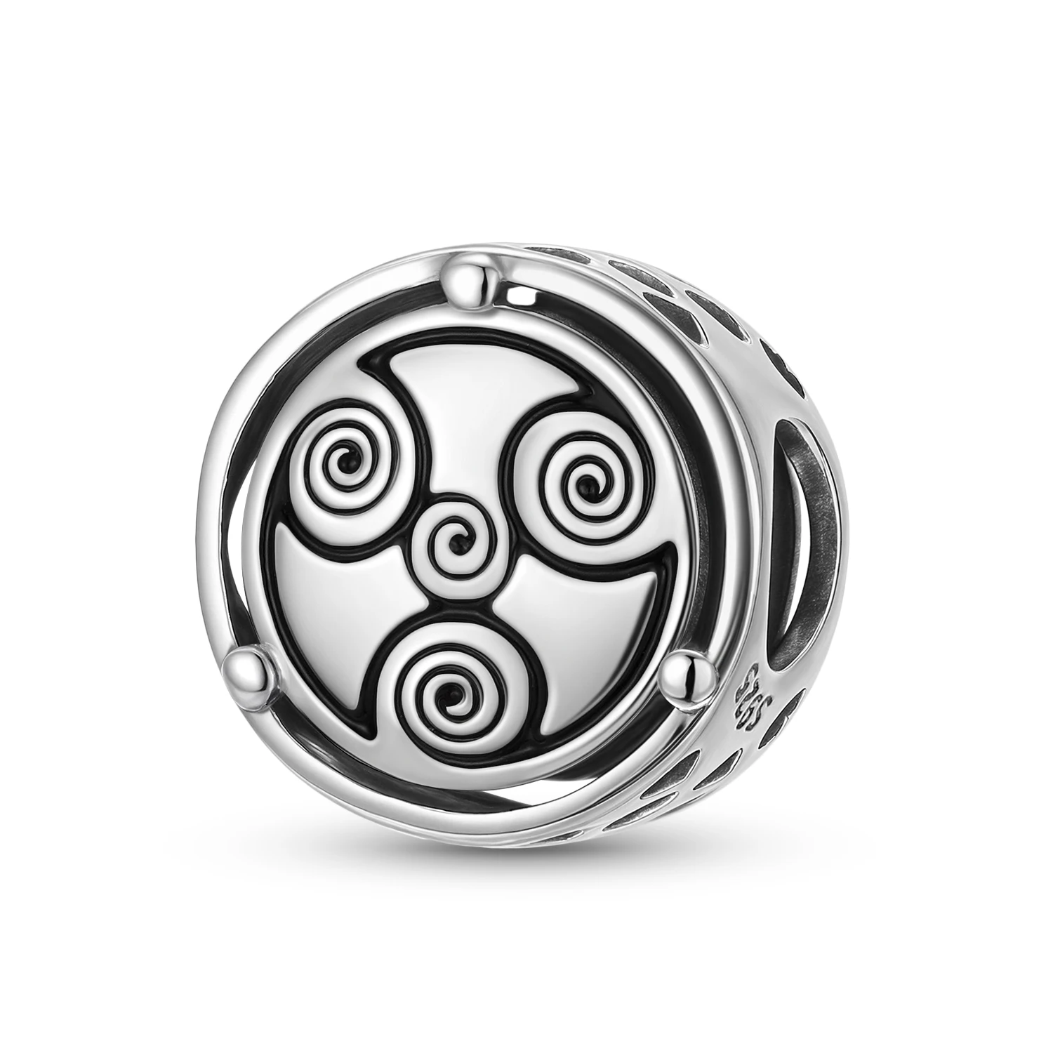 

Infinite Vortex Mode 925 Sterling Silver Religious Symbols Charm Bead Jewelry Gift Fit Original Bracelet Diy Jewelry Accessories