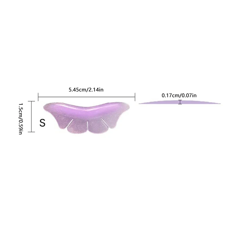 バタフライまつげリフトシリコンパッド,まつげパーマ,3Dカーラー,アイパッチ,アプリケーターツール,まつげエクステアクセサリー,1ペア