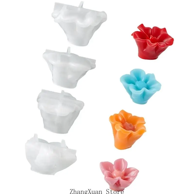 Mini-Container-Gussform, flexibles Einzelkavitäten-Werkzeug für gängige Gussmaterialien, für den Heimwerker-Blumenständer auf dem Schreibtisch 3XUF – Detail 2