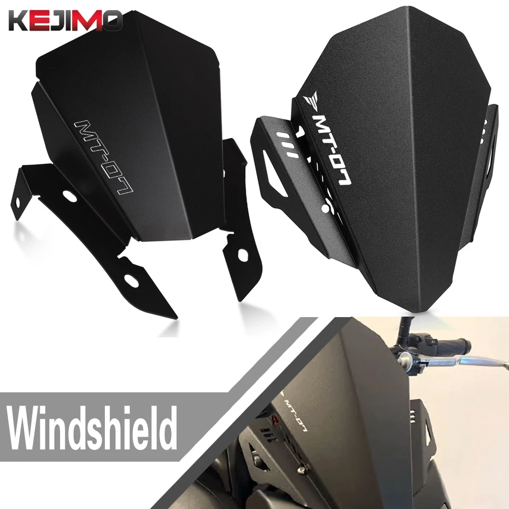 

FOR Yamaha MT07 mt07 FZ07 MT-07 2013 2014 2015 2016 2017 Motorcycle Front Windshield Fairing Windscreen Deflector 2018 2019 2020